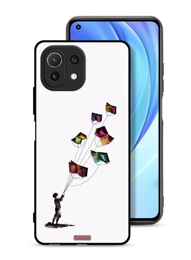 Tolwak Xiaomi Mi 11 Lite Protective Case Cover Kites Of Book - Image 1