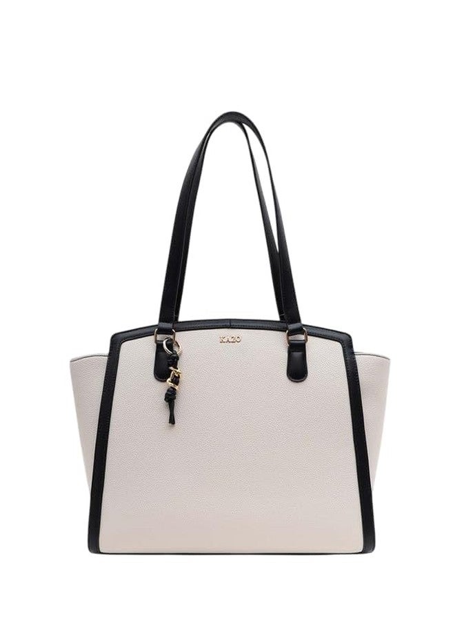 Kazo Percy Tote Bag | Off White - Image 1