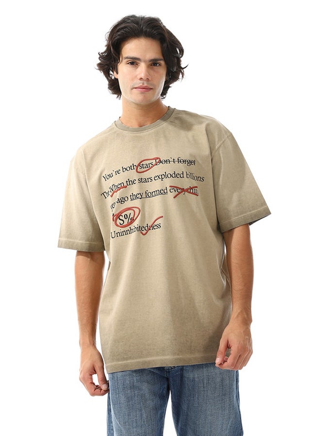 WHITE RABBIT Slip On Printed T-shirt  - Image 1