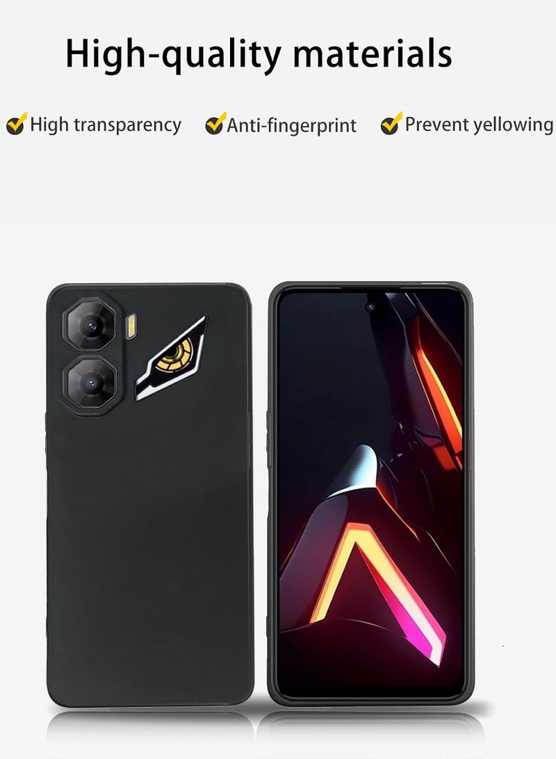Fankalo غطاء هاتف محمول ZTE nubia Neo 3 5G من مادة TPU بتصميم ماتي - Image 2