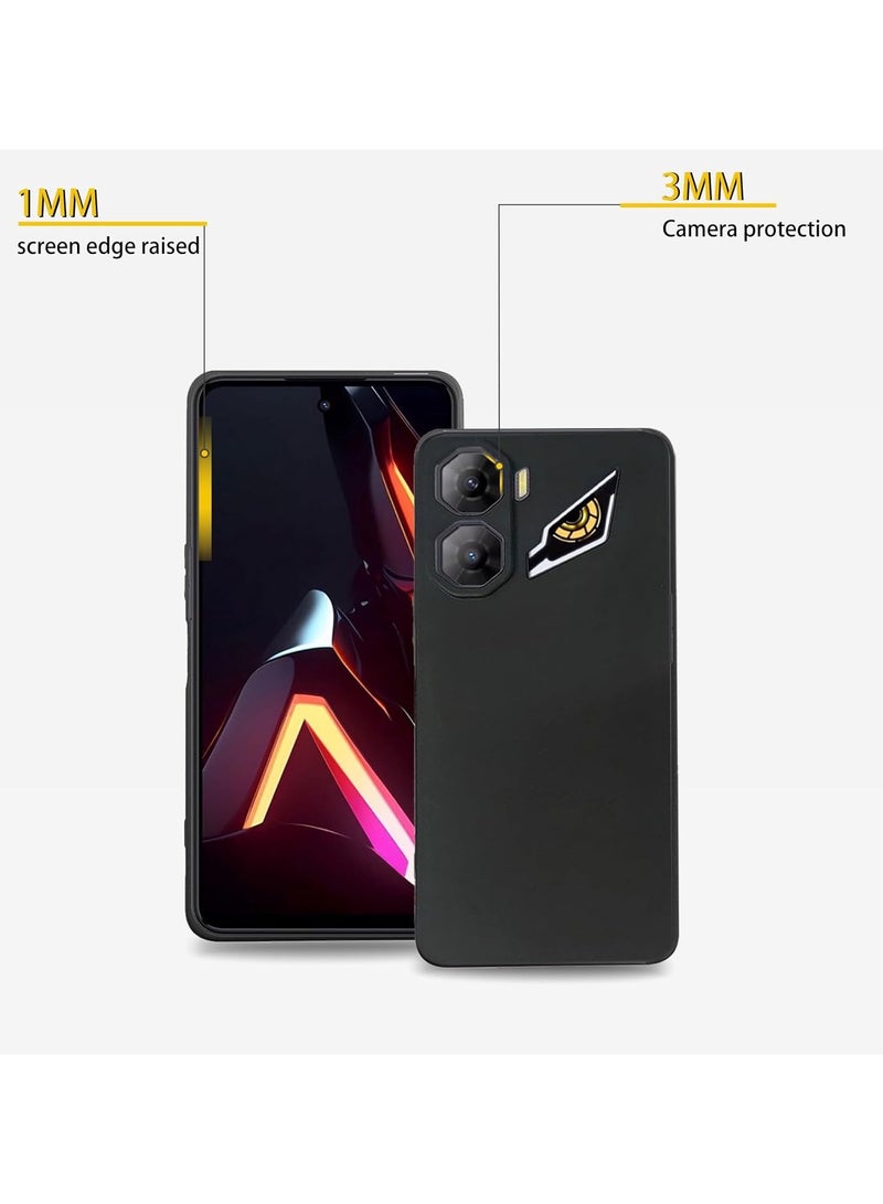Fankalo غطاء هاتف محمول ZTE nubia Neo 3 5G من مادة TPU بتصميم ماتي - Image 4