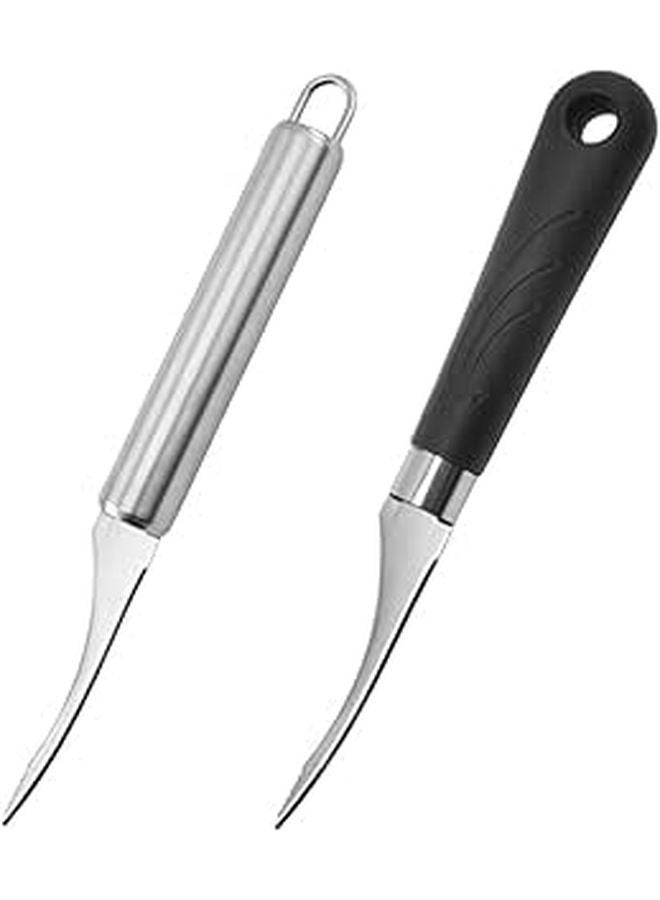 Stainless Steel Shrimp Peeler and Deveiner Set Kitchen Seafood Cleaning Tool - Image 1