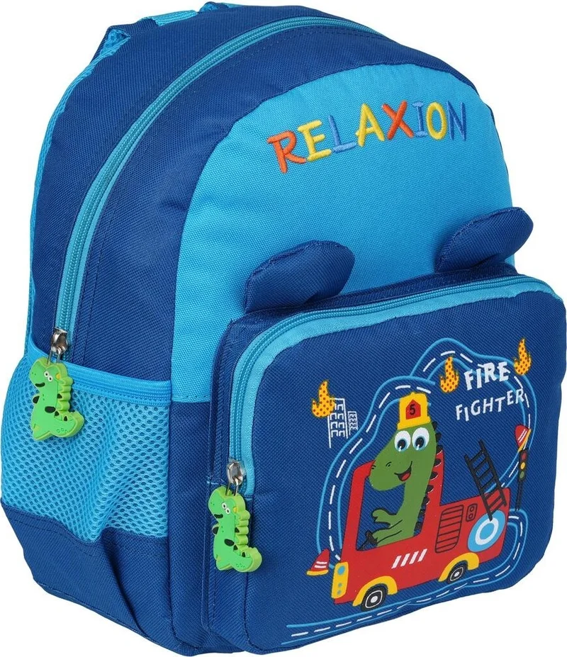ريلاكسن Boy Child 2 Compartment Waterproof Kindergarten Bag with Ears RLX4041-DINAZORITFAIYE