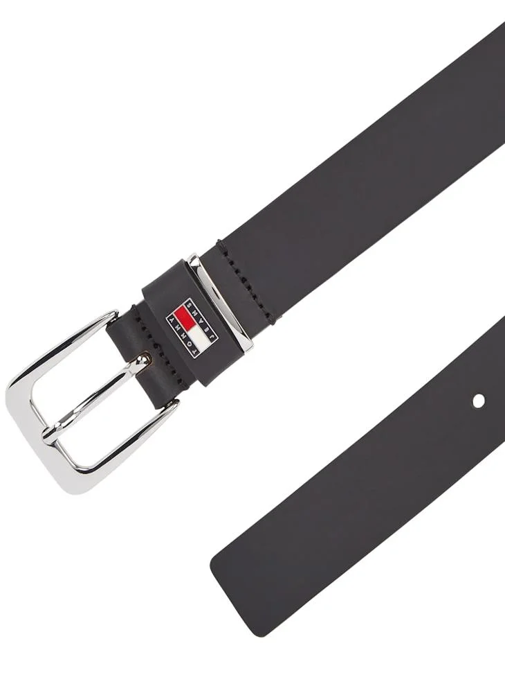 TOMMY JEANS Logo Detail Allocated Buckle Hole Belt