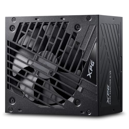 XPG CORE Reactor II VE 650W, Black, 80 Plus Gold PSU, FDB 120mm Fan, 140x150x86mm, ATX 3.1 / EPS v2.92 - Image 1