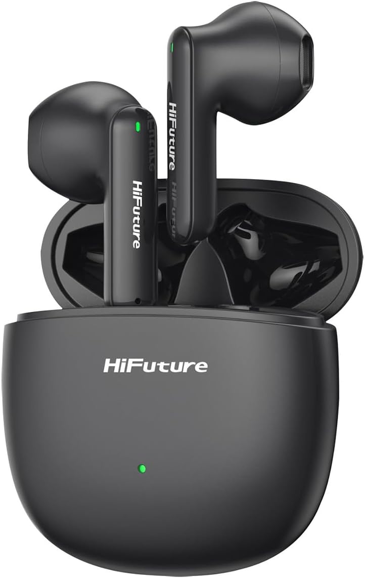 هاي فيوتشر سماعة Hifuture Colorbuds2 اللاسلكية الحقيقية - أسود - Image 1