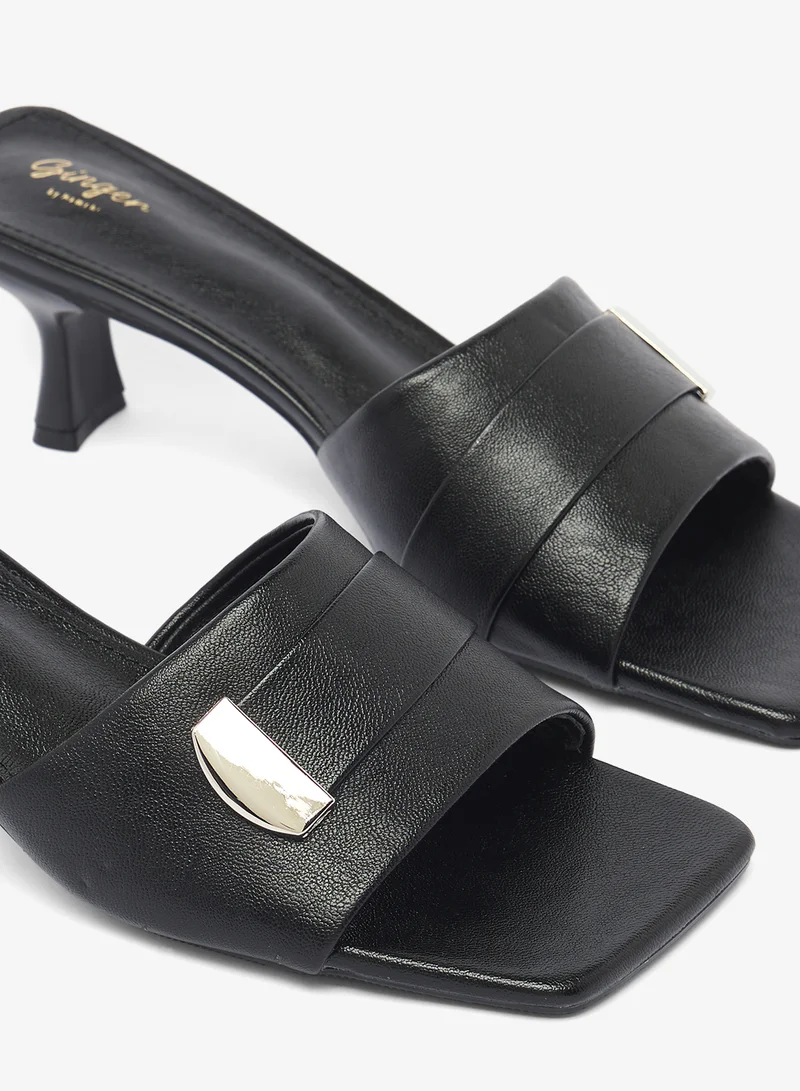 جينجر Heeled Sandals