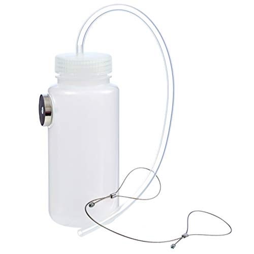 Mission Automotive 16 oz Easy-to-Use One Man Brake Bleeder Kit - Air and Brake Fluid Changer with Magnetic Mount and Lanyard for Car and Motorcycle - Image 1