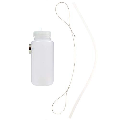 Mission Automotive 16 oz Easy-to-Use One Man Brake Bleeder Kit - Air and Brake Fluid Changer with Magnetic Mount and Lanyard for Car and Motorcycle - Image 5