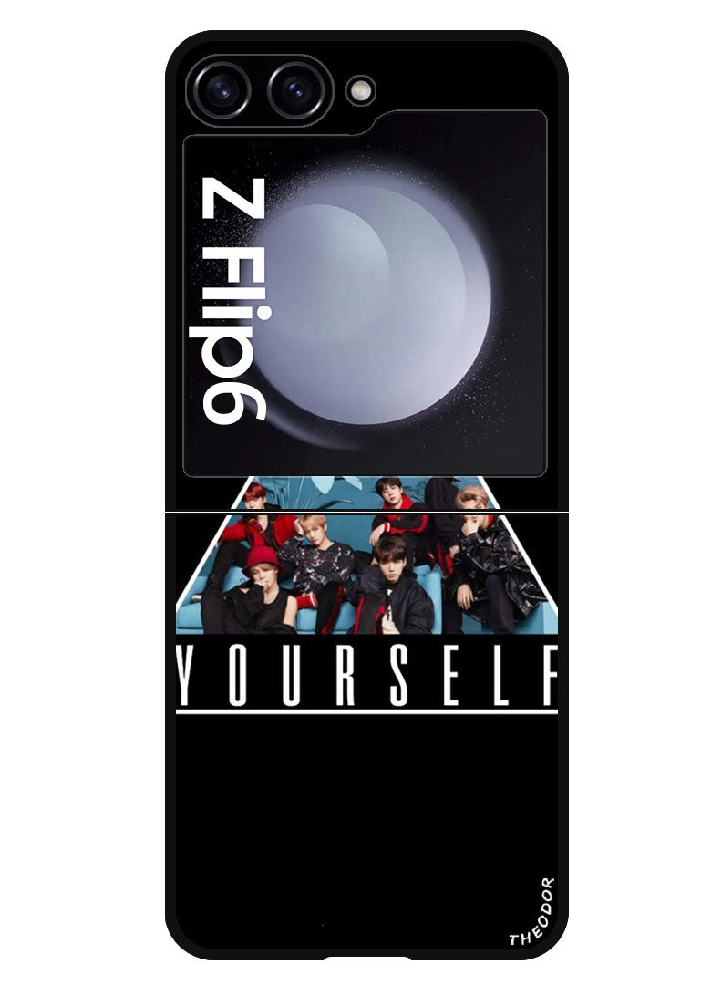 Theodor Protective Case Anti Scratch Shock Proof Bumper Cover For Samsung Galaxy Z Flip 6 BTS face yourself - Image 1