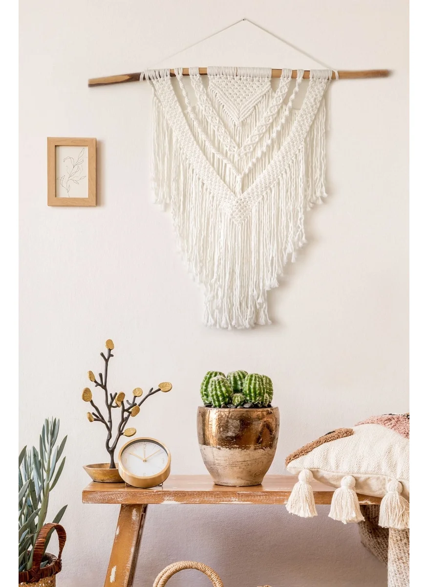 Elart Macrame Wall Decoration White