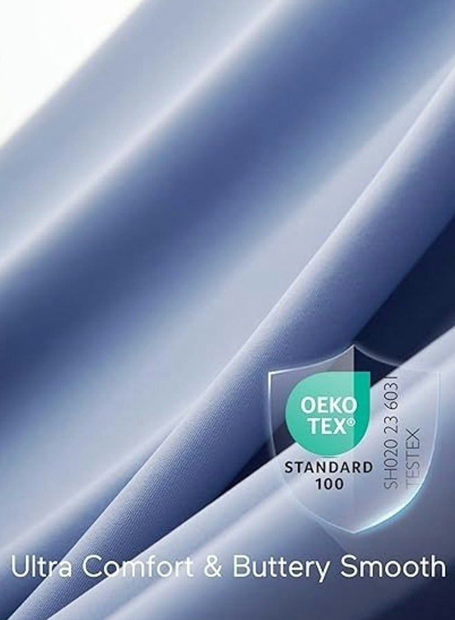 Lupantte حمالة صدر للرضاعة الطبيعية مريحة للغاية بدون درزات، باللون الأزرق - Image 3