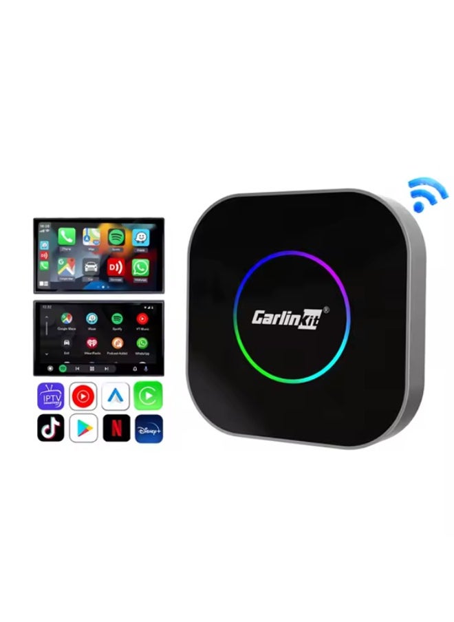 Carlinkit - 4G 64Gb Tbox S2 Portable Car Play Dongle Tv Streaming Box Wireless Android Auto Carlinkit Carplay Adapter - Image 1