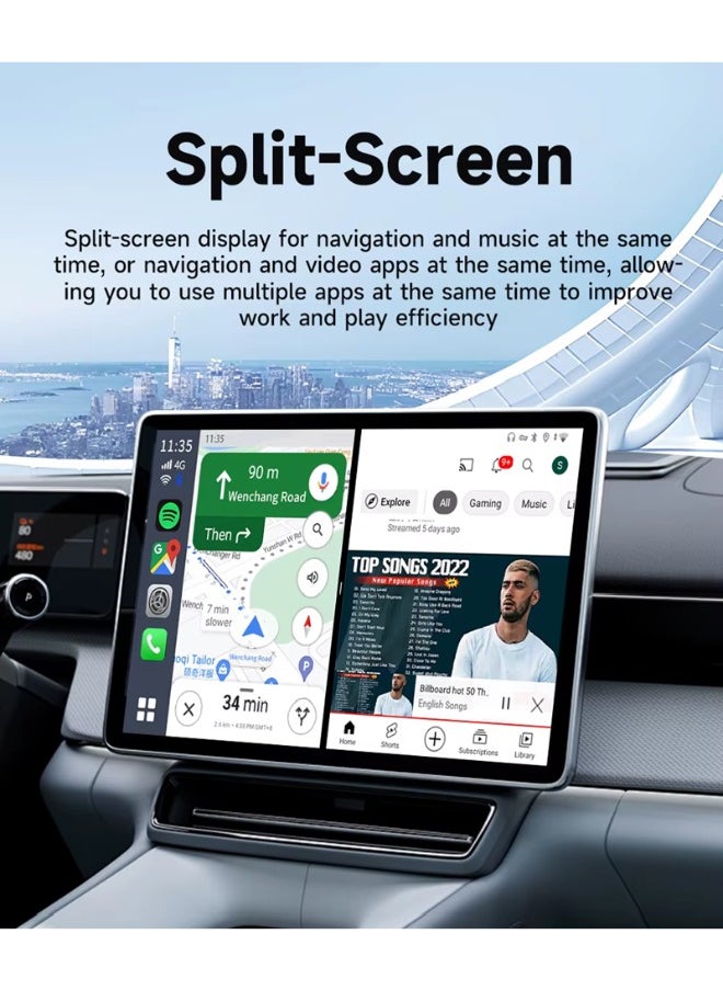 Carlinkit - 4G 64Gb Tbox S2 Portable Car Play Dongle Tv Streaming Box Wireless Android Auto Carlinkit Carplay Adapter - Image 1