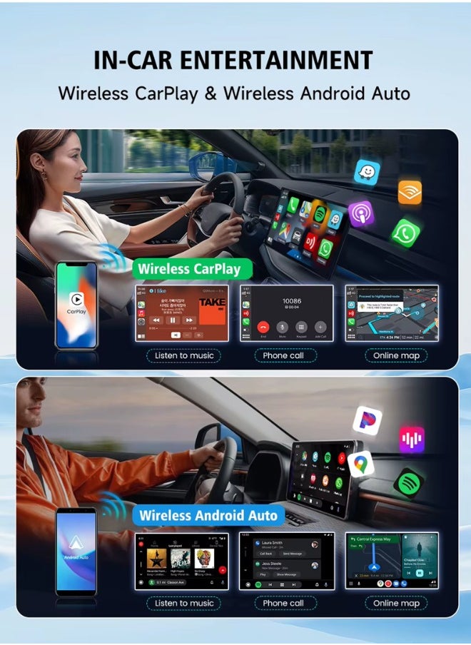 Carlinkit - 4G 64Gb Tbox S2 Portable Car Play Dongle Tv Streaming Box Wireless Android Auto Carlinkit Carplay Adapter - Image 1