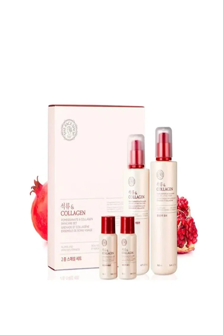 THE FACE SHOP The Face Shop Pomegranate &amp; Collagen Skin Set