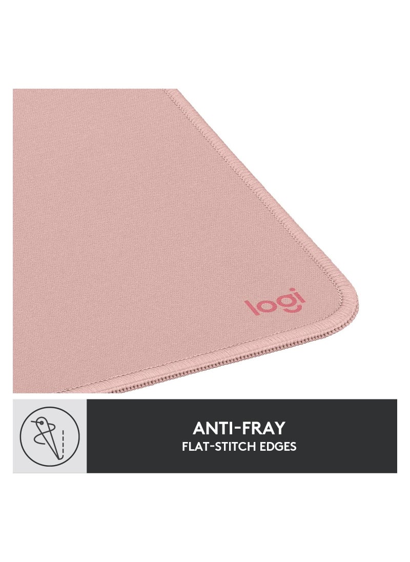 Logitech - Studio Series Computer Mouse Pad Dark Rose - Image 1