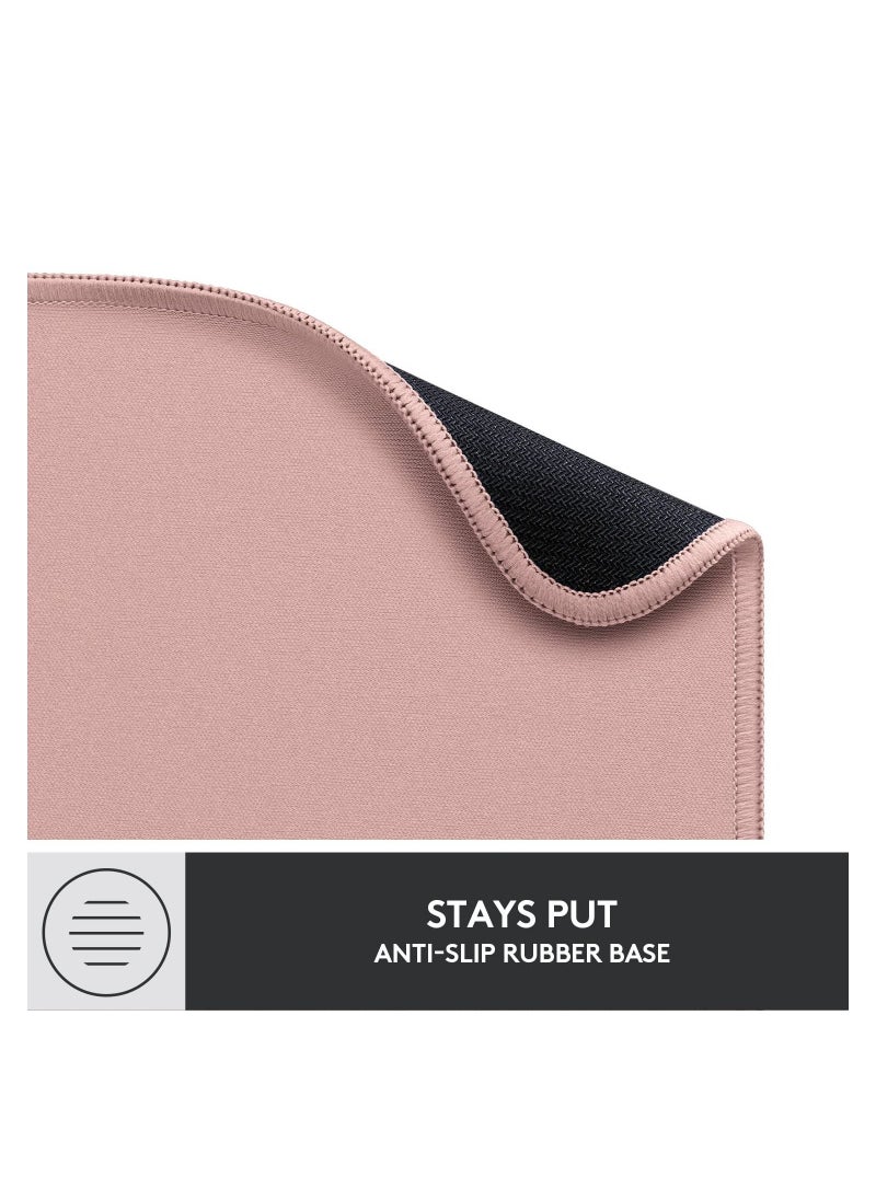 Logitech - Studio Series Computer Mouse Pad Dark Rose - Image 1