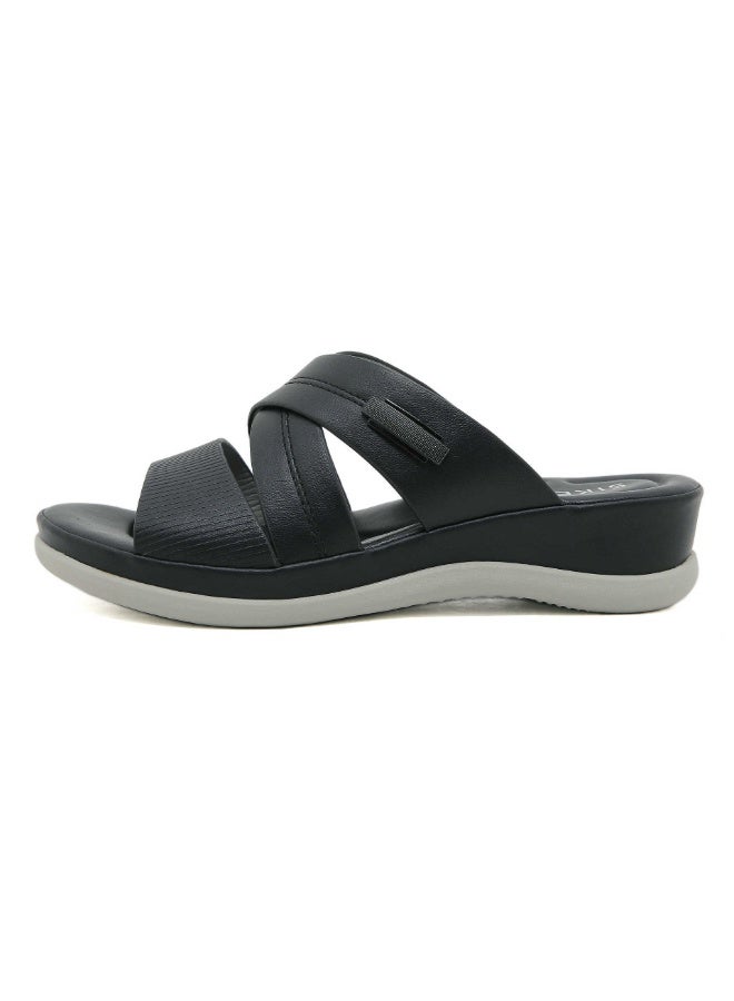 NIBEMINENT Summer   Sandals Fashionable And Atmospheric  Large-Sized Thick-Soled Slippers Beach Shoes Comfortable - Image 1