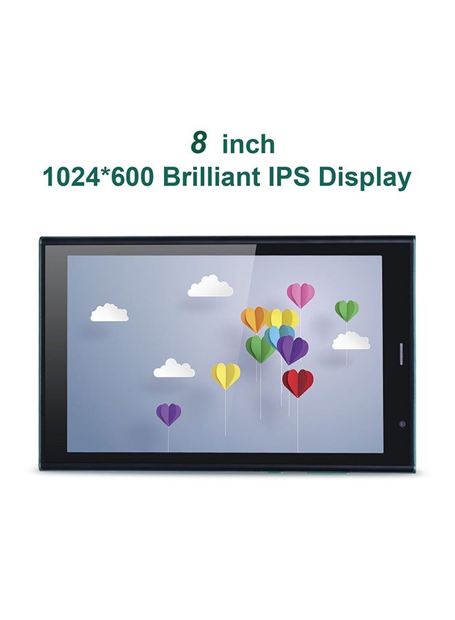 C idea 8 Inch Tablet, Google Android 9.0 Dual Cameras 256GB Storage Long Battery Life  For Adults Teenagers CM822 Green - Image 2