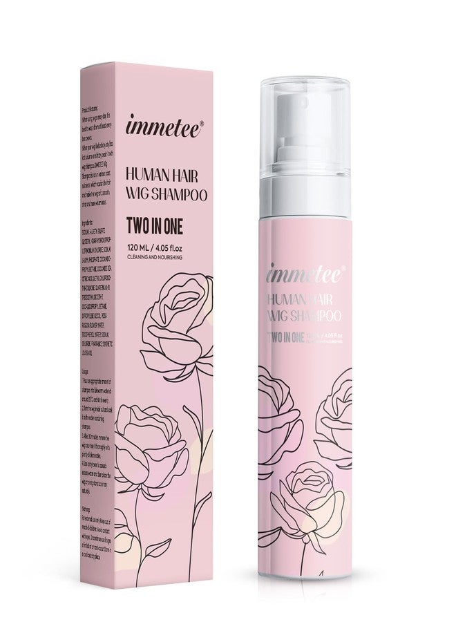 immetee 2 In 1 Wig Shampoo and Wig Conditioner, Extend the Life of a Wig, Wig Shampoo.120ml/4.05fl.oz (2pc) - Image 1