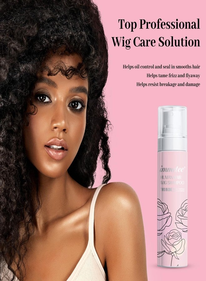 immetee 2 In 1 Wig Shampoo and Wig Conditioner, Extend the Life of a Wig, Wig Shampoo.120ml/4.05fl.oz (2pc) - Image 2