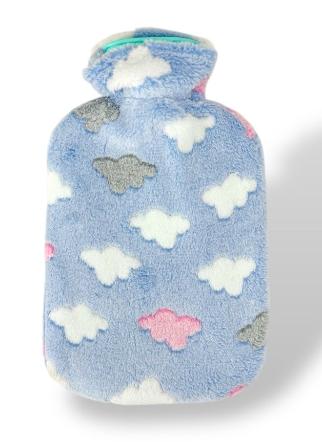Lifenpure Hot Water Bag With 1 Pieces Cotton Cover And 1 Pieces Rubber Bag  - Image 1