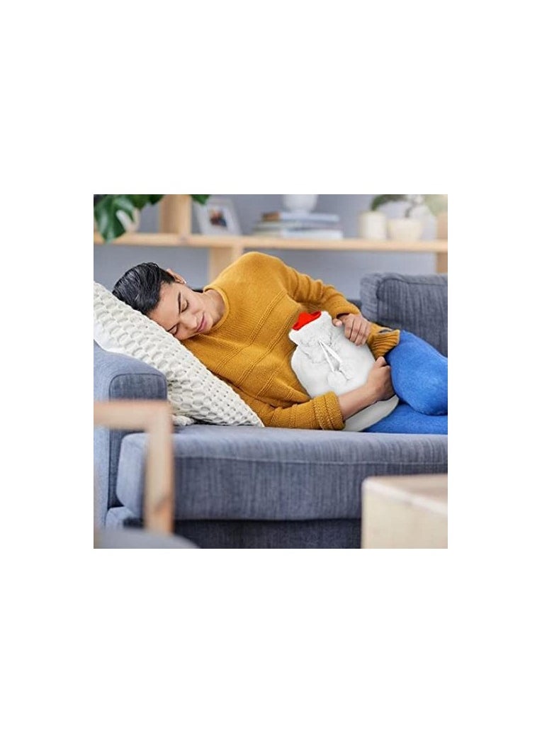Lifenpure Hot Water Bag With 1 Pieces Cotton Cover And 1 Pieces Rubber Bag  - Image 5