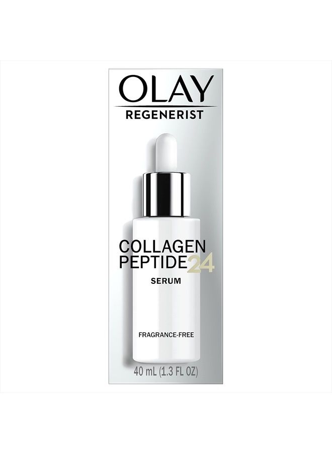 Olay Regenerist Collagen Peptide 24 Serum, Fragrance-Free, 1.3 fl oz - Image 1