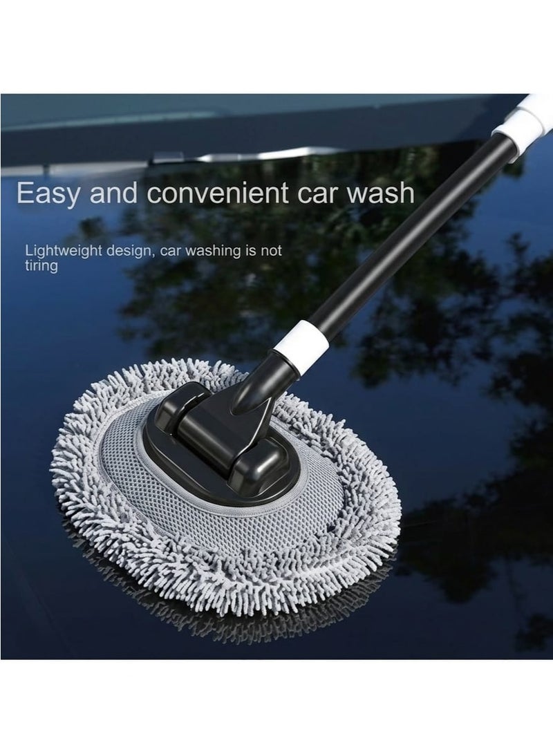 Microfiber Car Wash Mop with Extendable Handle.