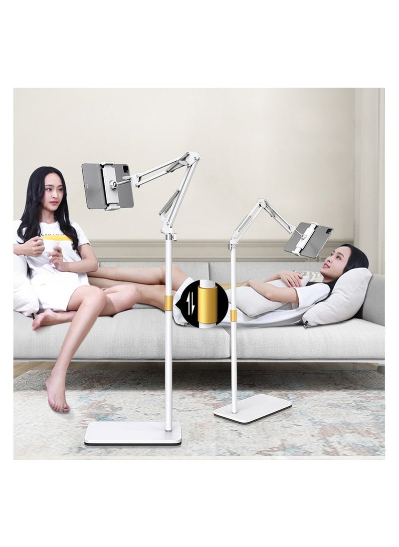 Generic Tablet Stand for Bed Tablet Holder  IPad Stand Floor Stand for 4-13 inch White  - Image 3