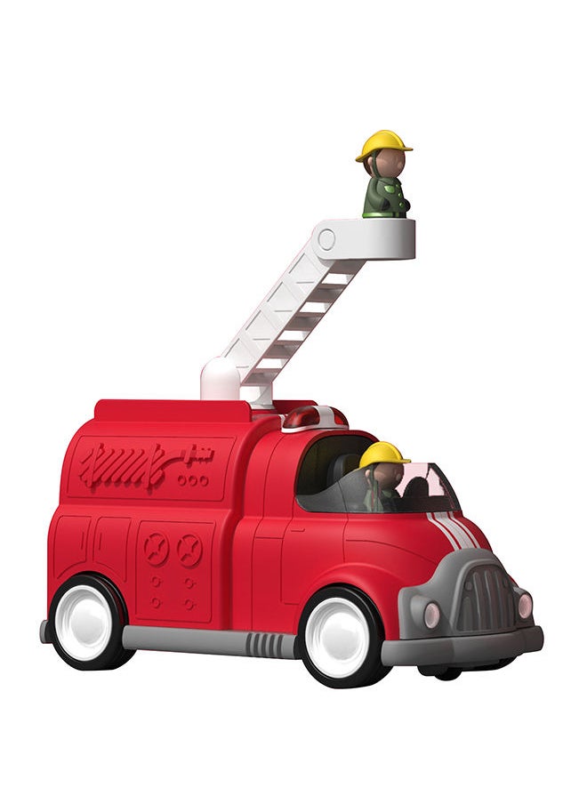 Sharper Image Remote Control Fire Engine Lights and Sounds Car Toy  - Image 3