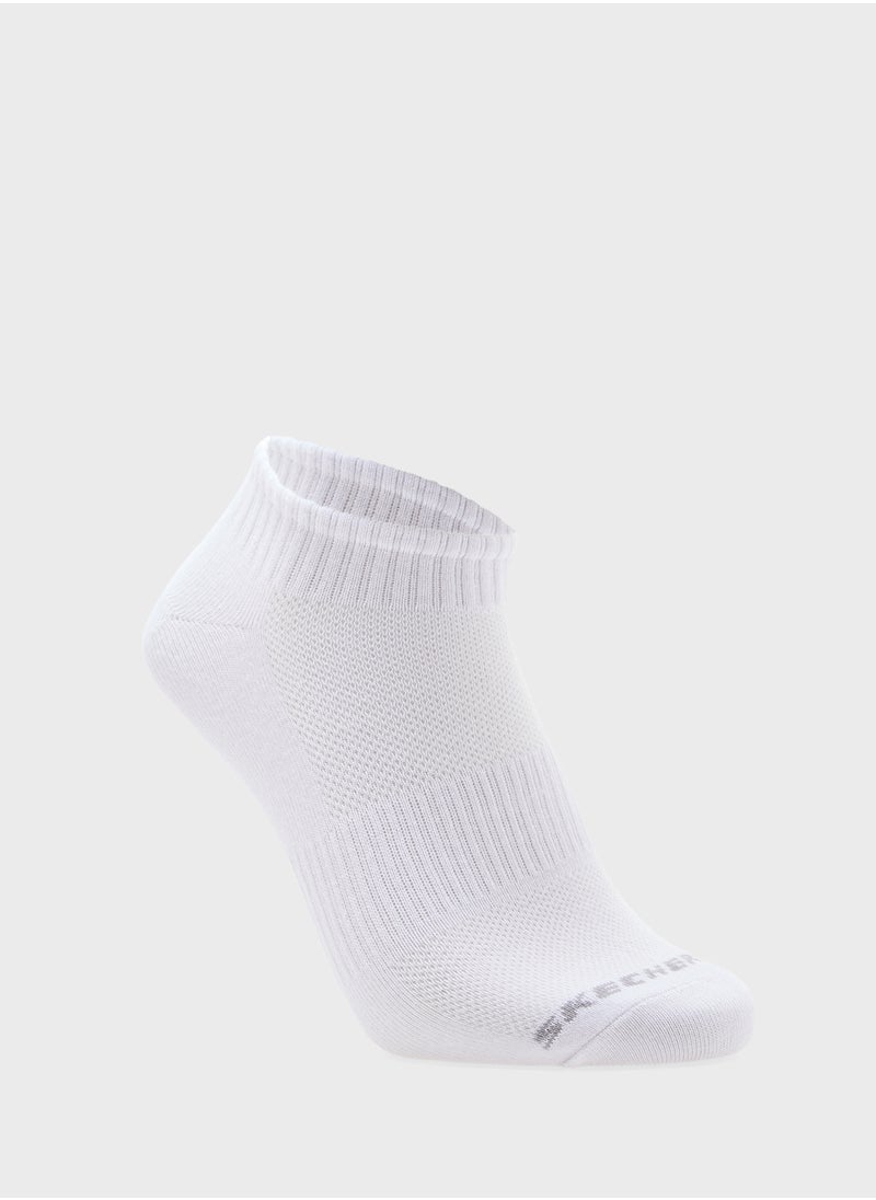 SKECHERS 3 Pack Qtr Crew Socks  - Image 2