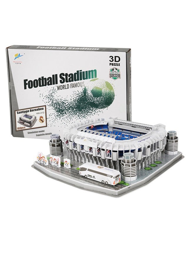 Real Madrid-Santiago Bernabéu 100 piece 3D jigsaw puzzle