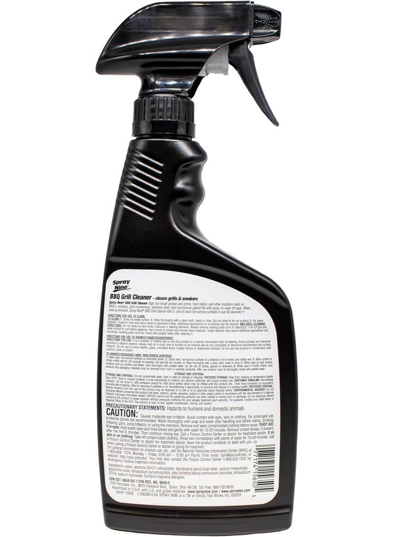 Spray Nine 15650 Barbeque Grill Cleaner, 22 oz. - Image 4