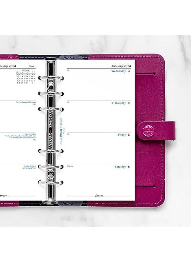 FILOFAX - Personal Week On Two Pages English Sunday Start 2024 Diary - Image 1