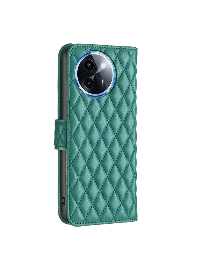 erorex Case For vivo Y200i 5G / Y38 5G Diamond Lattice Wallet Flip Leather Phone Case - Image 4