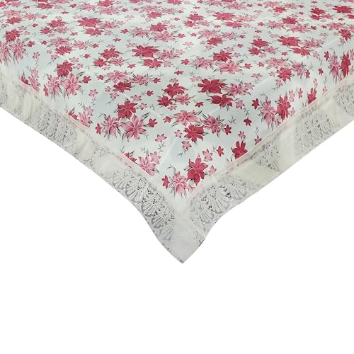 KANUSHI Industries® 100% Waterpoof & Dustproof Plastic Center Table Cover for 4 Seater(32 * 56-inch)(T-COVER-NW-NEW-22) - Image 3