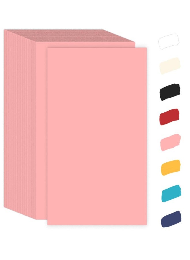 Goefun 100 Sheets Pink Cardstock 8.5 x 11 65lb Paper, Goefun Pink Card Stock Printer Paper for Arts & Crafts, Presentations, Stationary Printing - Image 1
