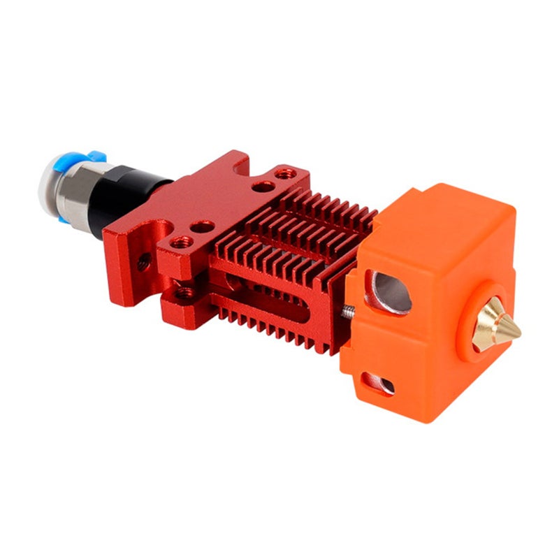 3D Printer Hotend Kit: Red All Metal Assembled Hotend - High Temperature Resistance & Efficient Heat Dissipation Hotend for Creality CR-6 SE, Ender-3 Series - Image 1