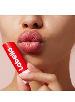 Labello Strawberry Shine Lip Balm, Moisturizing Lip Care 4.8g  - Image 3