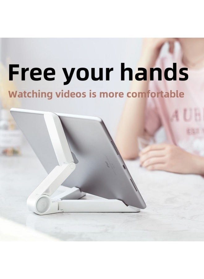 Mobile Phone Tablet Non-slip Bracket Laptop Desktop Lazy Heat Dissipation Portable Folding Universal Tripod-Colour:Red All Models Tablet Ipad Phone Universal-Applicable Size:A Stand - Image 2