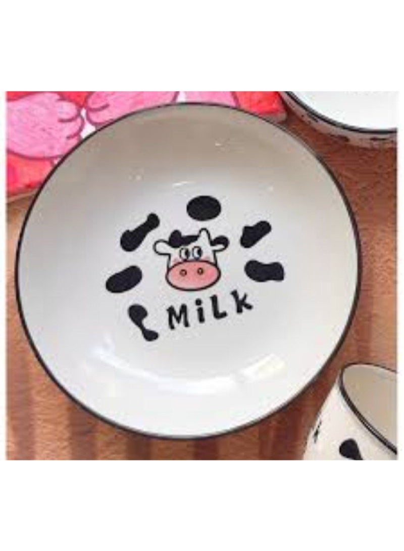 طبق بورسلين البقره حجم 18 سم - Image 3