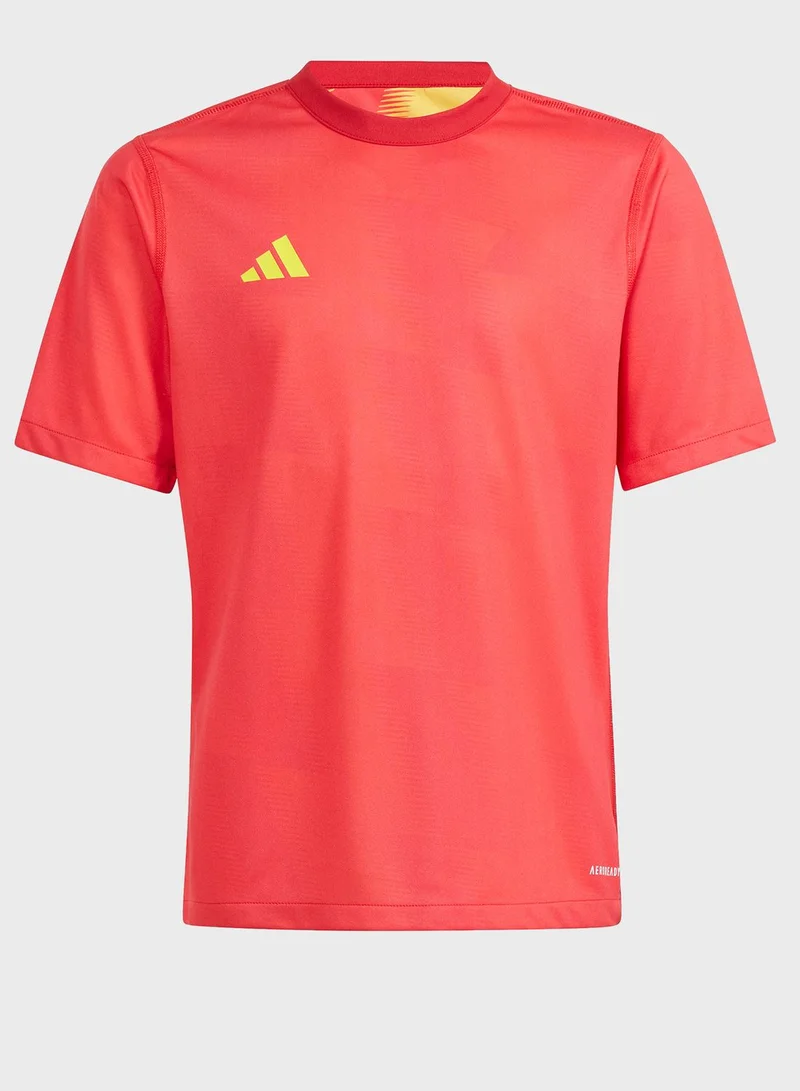 adidas تيشيرت ريفيرسيبل 24 جيرسي