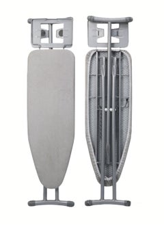 Generic Foldable Lightweight Ironing Board Ironing Board 110x33cm, Folding Ironing Stand with Jumbo Iron Rest, Heavy Sturdy Metal Frame Legs Iron Stand, Ironing Board Adjustable Height for Home Laundry Room or Dorm Use, Grey  - Image 3