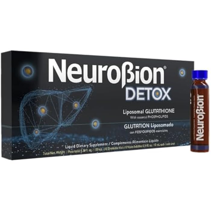 Neurobion نيوروبايون ديتوكس ليبوسومال غلوتاثيون سائل فوسفوليبيد أساسي غلوتاثيون ليبوسومادو سائل مكمل غلوتاثيون ليبوسومال مضادات الأكسدة نظام المناعة 10 أمبولات - Image 5