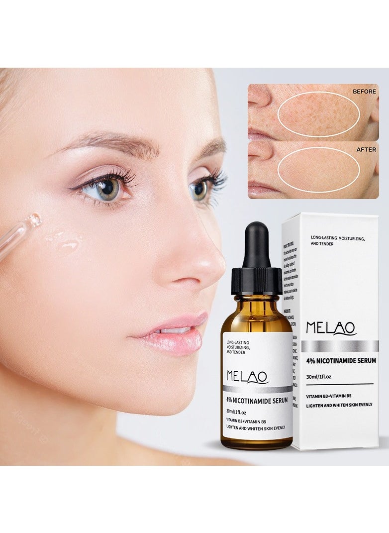 MELAO - Nicotinamide Liquid 4% Nicotinamide Essence Moisturizing 30ml Essence Water - Image 1
