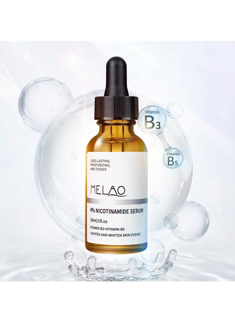 MELAO - Nicotinamide Liquid 4% Nicotinamide Essence Moisturizing 30ml Essence Water - Image 1