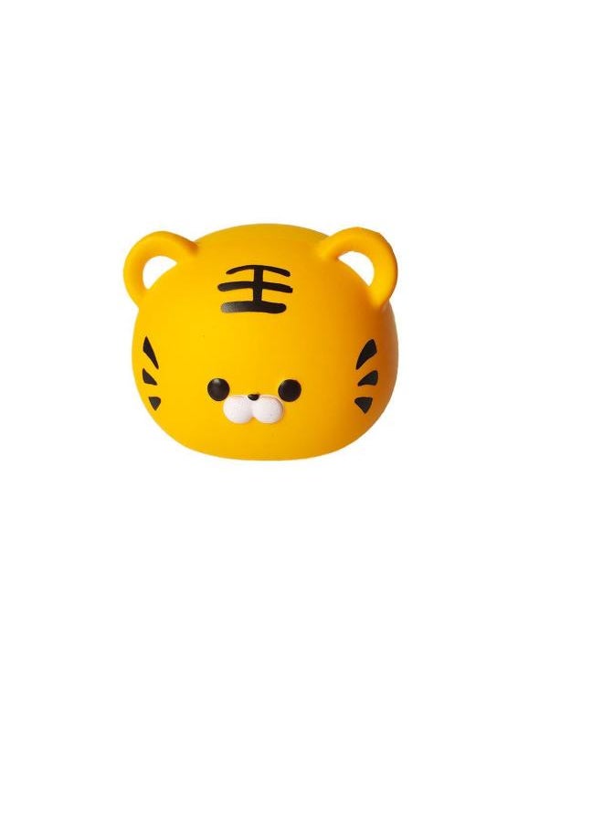 Generic - Squishy Decompression Toy Slow Rebound PU Foam Polyurethane Children's Toy Tiger Head-Specifications:10cm - Image 1