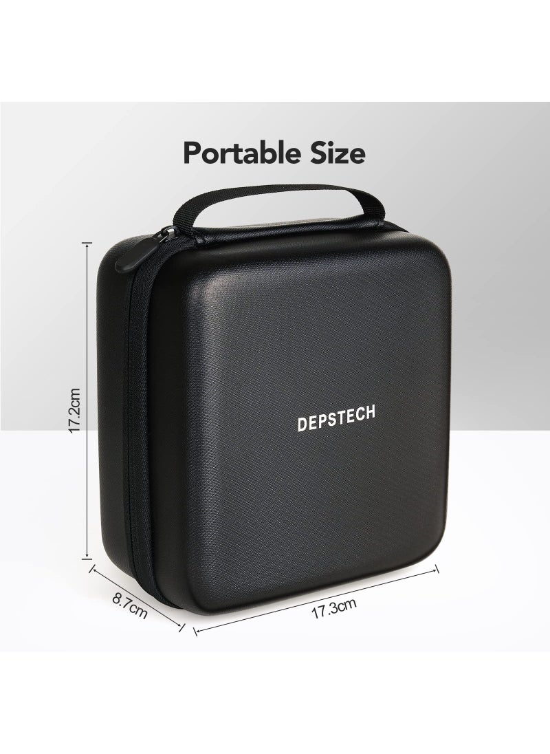 DEPSTECH DEPSTECH Original Endoscope Case, Wireless Borescope Carrying Bag WiFi & USB Scope Cameras, Upgraded Large-Capacity Hardshell Case, Compatible with 4.3" Inspection Camera DS300, Black  - Image 4